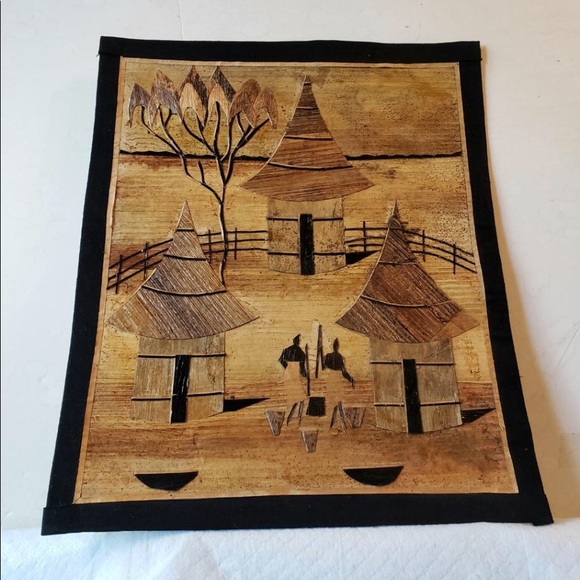 Banana skin print 12 inch by 10 inch